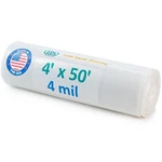 Idl Packaging Clear Mil Plastic Sheeting For Painting, 4' X 50' (200 Sq. Ft... New. Price: $34.41.