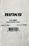 Binks 72-1681 Hose Swivel Connection New. Price: $20.00.
