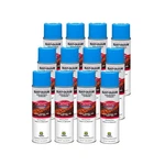 Rust Oleum 15 Ounce Caution Blue Marking Paint Pack Of 12 Fast Dry Durable Use New. Price: $79.39.