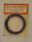 Genuine Devilbiss KR-11-K5 Thiokol Or Leather Lid Gaskets (nos) Cups New. Price: $10.00.