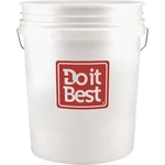 Do Best 5 Gal. White Bucket With Red Logo 1123280 Sim Supply, Inc. New. Price: $7.64.