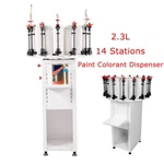 Preasion 14 Stations Paint Colorant Dispenser With 2.3L Drum Canister Base 110V New. Price: $1448.40.