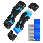 Blade Scraper, Double Edge Remover Tool With 30 Pcs Razor... New. Price: $17.82.