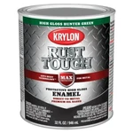 2-KRYLON Rust Tough Oil-based Gloss Control Enamel, Hunter Green, 1 Qt. New. Price: $64.89.
