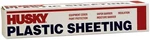 Husky Plastic Sheeting Clear 4ML 12FT X 100FT New. Price: $58.85.