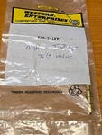 Western Enterprises RPB-5-1FV Tip Attachment Mylar Valve New. Price: $15.00.
