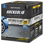 Rust-oleum 317382 Textured Clear Topcoat Floor Coating Satin 450-500SQ Ft New. Price: $218.99.