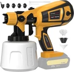 Cordless Paint Sprayer 30000RPM High Speed For Dewalt 20V Max Battery 1400ML New. Price: $189.90.