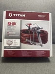Brand New Titan RX-80 Gun, Hose, & Tip Kit 0538011. Price: $230.00.