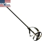 Edward Tools Paint & Mud Mixer Drill Attachment Heavy Duty Zinc Plated Steel New. Price: $16.99.