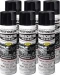 248656-6PK Stops Rust Professional Grade Undercoating Spray Paint, 15 Oz, Rubber New. Price: $91.99.