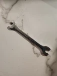 Binks Mfg Co. 5-476 Fluid Nozzle Wrench 19/32 And 1/2 Double Sided Used. Price: $14.99.