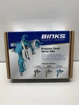 Binks Trophy Pressure Feed Hvlp Spray Gun W/1.4MM Nozzle 2465-14HV-32S0 New. Price: $629.99.