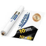 Alorair 10MIL Crawl Space Film Vapor Barrier Supply Polyethylene Sheeting 10X65' New. Price: $99.99.