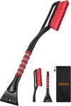 Red Astroai 27" Snow Brush And Ice Scrapers For Car Windshield, Detachable New. Price: $15.99.