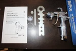 Graco 289111 Airpro Spray Pressure Feed Gun- Missing Retaining Ring Open. Price: $217.34.