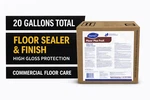 Diversey Plaza Plus Prox Floor Sealer Finish 20 Gal Bib 4/CASE 101110055 New. Price: $629.95.