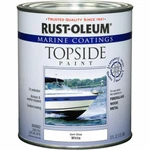 Rust-oleum 207000 Marine Coatings Topside Paint White Semi-gloss Qt New. Price: $36.11.