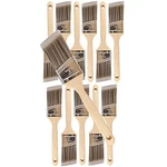 12 Pk Inch Angle Brush Premium Wall/trim House Paint Set Great For Prof New. Price: $45.27.