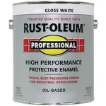 Rust-oleum 242256 White Gloss Enamel 1 Gal (2-PACK) High Performance Paint New. Price: $181.17.