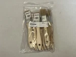 Brand New Weiler Inch Chip & Oil Paint Brushes 10 Pack. Price: $12.80.