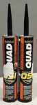 Lot 2 Quad Advanced Formula 10 Oz Black #003 Exterior Window Door Siding Sealant New. Price: $19.99.