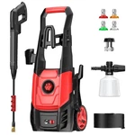 Steelite Electric Pressure Washer 2.5 Gpm Quick Connect Nozzles AZ6041VC Open. Price: $109.63.