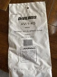 New Pack Devilbiss AV-1-K5 Copper Rings Tip Gasket O-ring Air Cap Seal. Price: $22.00.