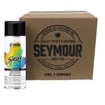 98-38 Seymour Spruce Lacquer Spray Paint, Semi-gloss Black (12 Oz.) 6 Cans New. Price: $67.00.