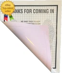 Heavy Duty Premium Reinforced Plastic Coated Disposable Paper Automotive Floor New. Price: $57.46.