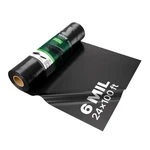 Protect Crawl Spaces + Seal Projects - 24FT X 100FT Heavy Duty Plastic Sheeting New. Price: $259.99.