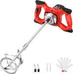 Cement Mixer, Max 2300W Electric Concrete With 6 Adjustable Speeds, Portab New. Price: $94.86.