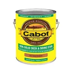 Cabot 17417-07 Deck & Siding Stain, Semi-solid, Redwood, Gallon Quantity New. Price: $78.68.