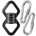 Swing Swivel, Yarkor Safety Rotational Device Hanging Accessory, 30KN 360 New. Price: $33.10.