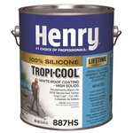 Henry Tropi-cool White Silicone Roof Coating 0.9 Gal New. Price: $122.39.