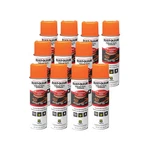 Rust Oleum 17 Ounce Fluorescent Orange Marking Paint Pack Of 12 Fast Drying New. Price: $76.79.