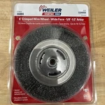 Weiler Vortec Pro In. Crimped Wire Wheel Brush Carbon Steel 6000 Rpm 1 Pc New. Price: $24.99.
