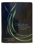 Adams Calculus 6TH W/ Solutions Very. Price: $25.00.