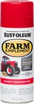 Rust-oleum Farm & Implement Spray Paint 12 Oz Massey Ferguson Red New. Price: $26.56.