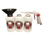 Standard Economy Undercoating Spray Gun & Custom Threaded Funnel Kit (3 Quarts) New. Price: $59.95.
