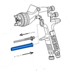 Devilbiss Air Valve Gasket & Tools Gti Pro, Sri Gfg, Jga SN-34-K5 Seal New. Price: $27.00.