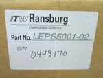Itw Ransbury LEPS5001-02 Power Supply For Control Panel LECU5003 New. Price: $2499.00.
