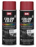 Sem Color Coat Firethorn Red Vinyl Spray Auto Paint Car 15113 (2 Pack) New. Price: $46.59.