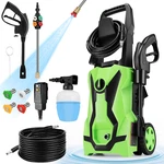 Power Washer 5500 Pressure 1700W Electric High Cle New. Price: $153.01.