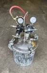 Binks Paint Pressure Pot 2.8 Gallon Tank W Dual Regulator Gauge 83C-221 Used. Price: $649.95.
