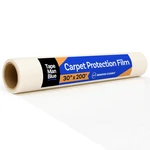 Tapemanblue Carpet Protection Film 30" X 200' Roll, Self Adhesive Plastic New. Price: $72.24.