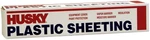 1-ROLL Of X 100 Poly-america 412C Husky Clear 4-MIL Low Density New. Price: $59.37.