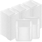 80 Pcs Paint Tray Liner 9 Inch Pans White Roller Disposable Plastic Tra... New. Price: $76.15.