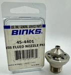 New Binks 45-4401 44SS Fluid Nozzle Pk Genuine Ships Free!. Price: $144.98.