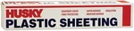 Husky 6MIL Clear Plastic Sheeting 20FT X 100FT Heavy-duty Protection New. Price: $239.99.